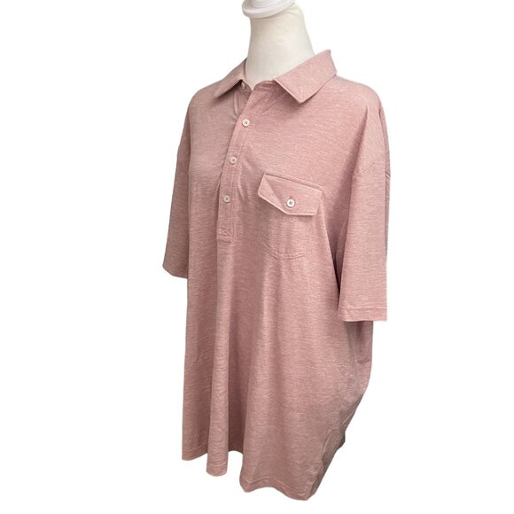 Roundtree & Yorke Performance Polo Shirt XL 100% Polyester - Picture 2 of 5